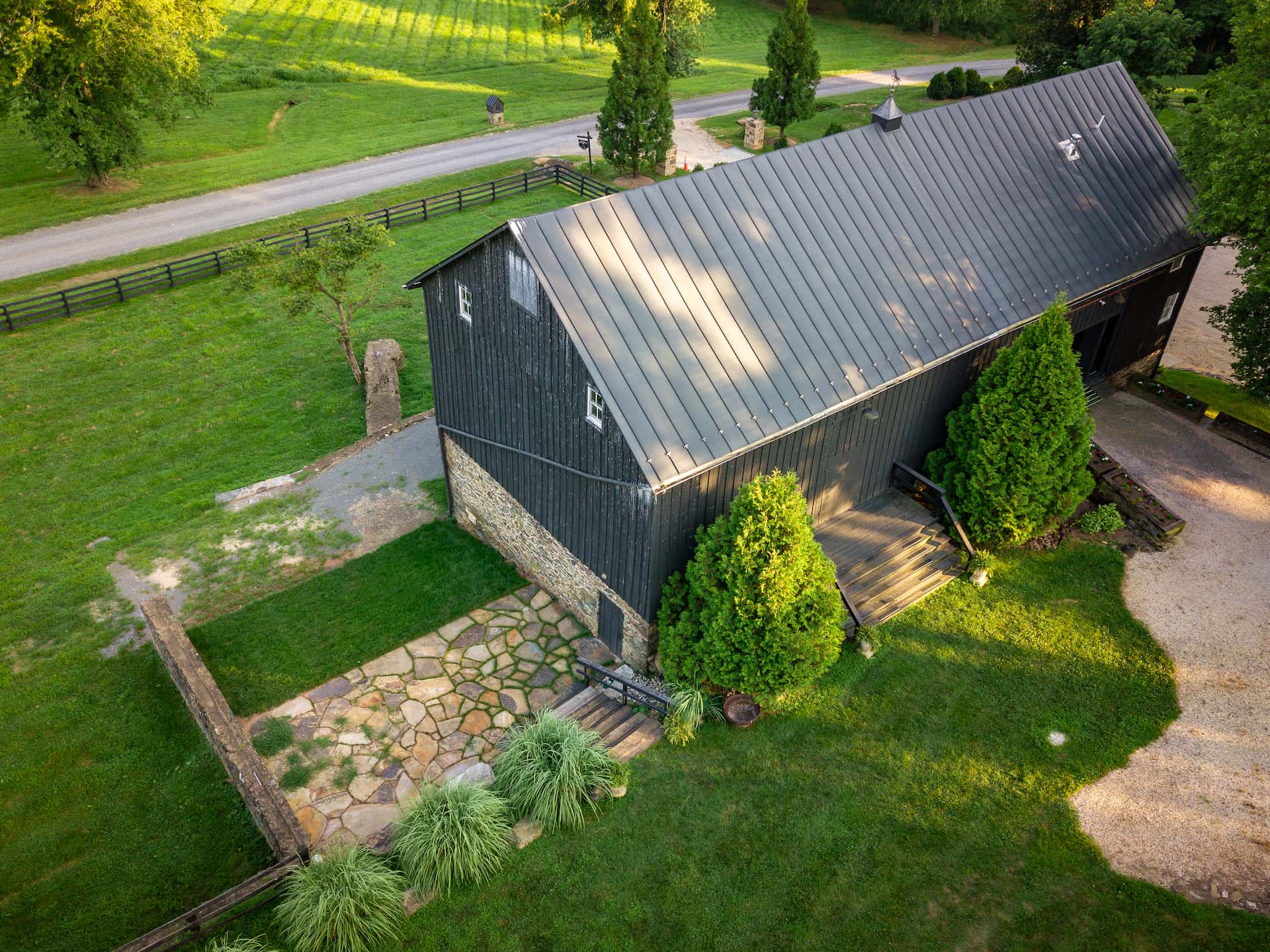 Tranquility Farm at dusk