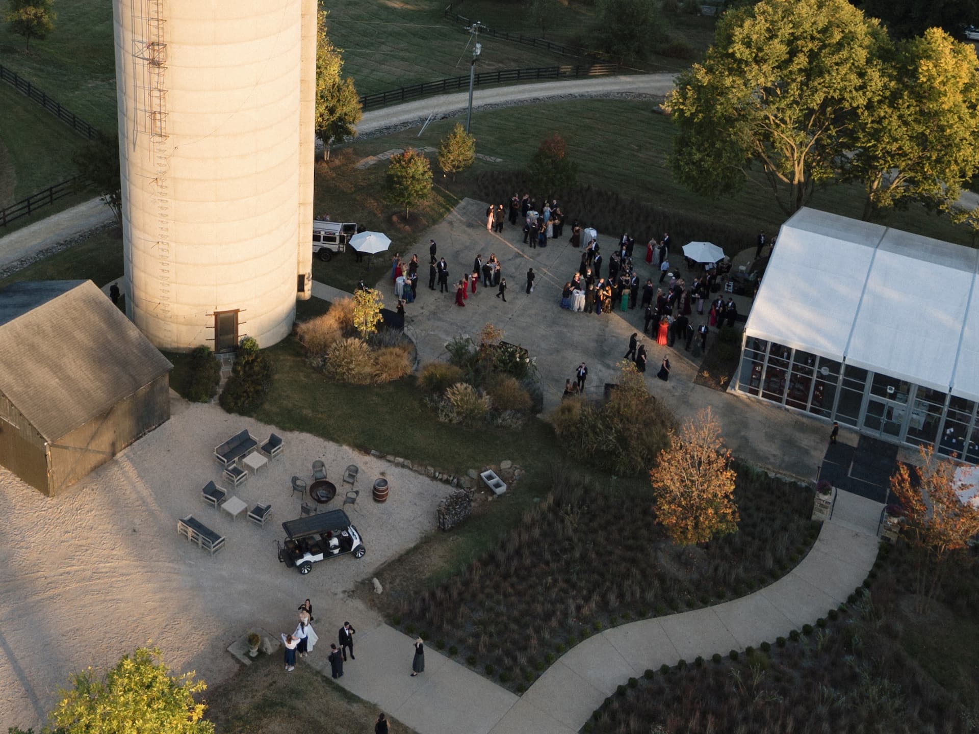 Silo Lounge with guests